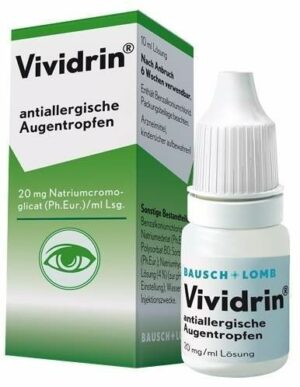 Vividrin Antiallergische Augentropfen 10 ml