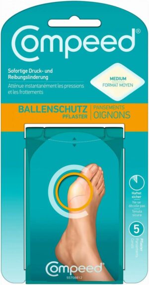 Compeed Ballenschutz 5 Pflaster