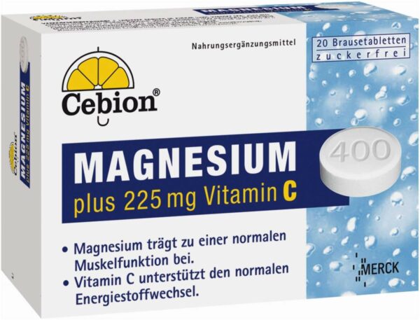 Cebion Plus Magnesium 400 20 Brausetabletten