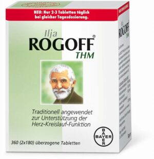 Ilja Rogoff THM überzogene Tabletten 360 Stück