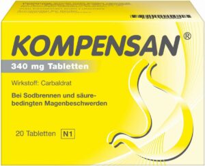 Kompensan Tabletten 340 mg 20 Stück