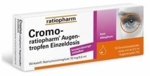 Cromo-ratiopharm Augentropfen Einzeldosis 20x0.5 ml Augentropfen