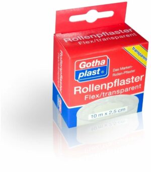 Gothaplast Rollenpflaster Flex Transparent 2