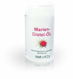 Mariendistel Öl 500 mg 60 Kapseln