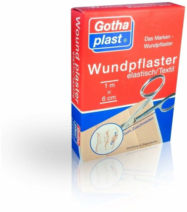 Gothaplast Wundpflaster Elastisch 1mx6cm Euroaufhänger