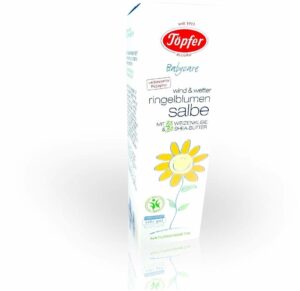 Töpfer Babycare Ringelblumensalbe Wind und Wetter 75 ml Salbe