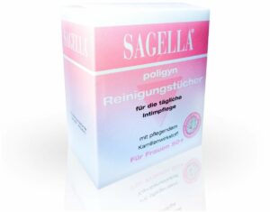 Sagella Poligyn Reinigunstücher Für die Intimpflege 10 Tücher