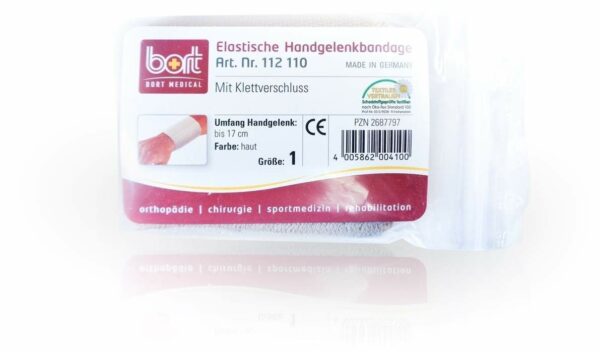 Bort Handgelenkbandage Gr.1 Haut Mit Klettverschluss