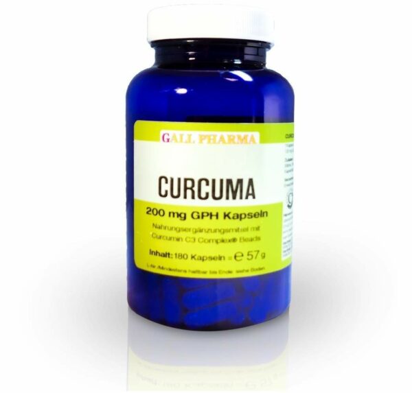 Curcuma 200 mg 180 Kapseln