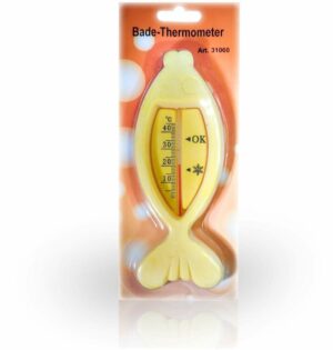 Badethermometer Fischform