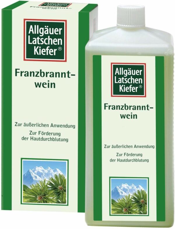 Allgäuer Latschenkiefer Franzbranntwein 1000 ml Lösung