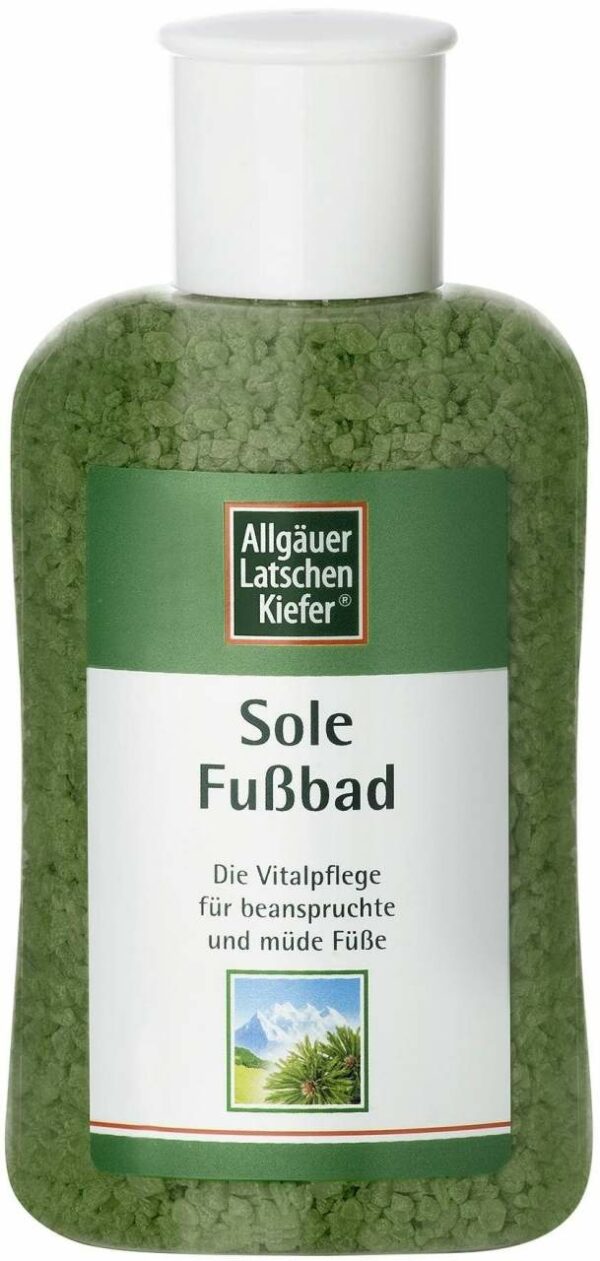 Allgäuer Latschenkiefer Sole Fußbad 350 G Bad