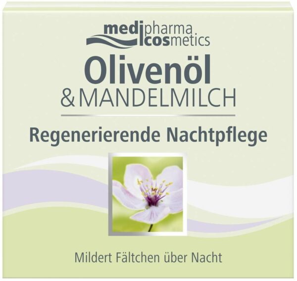 Oliven Mandelmilch Regenerierende Nachtpflege 50 ml Nachtcreme