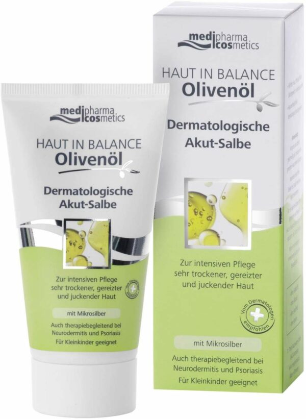 Haut in Balance Olivenöl Dermatologische Akut-Salbe 75 ml Salbe