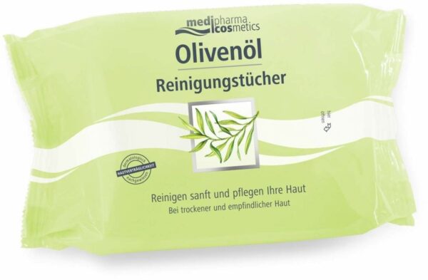 Olivenöl Reinigungstücher 25 Stück