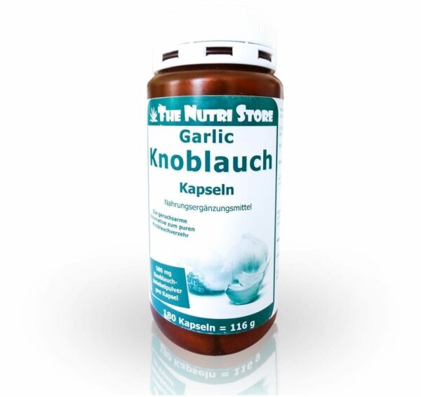 Knoblauch 500 mg Geruchsarm 180 Kapseln