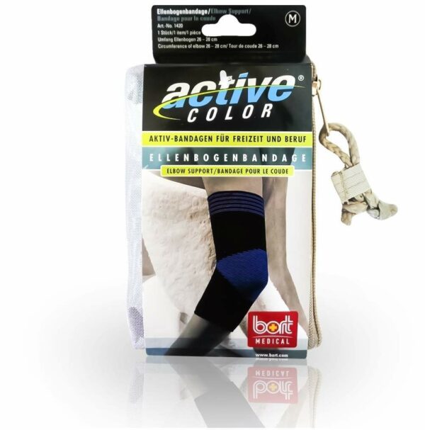 Bort Activecolor Ellenbogenbandage Medium Schwarz 1 Bandage