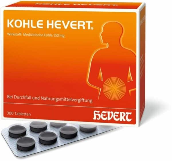 Kohle Hevert Tabletten 300 Stück