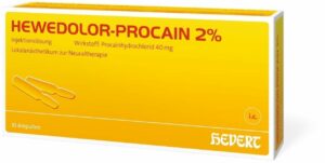 Hewedolor Procain 2% 10 Ampullen