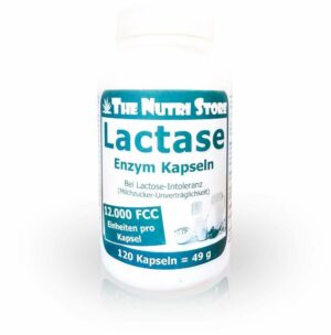 Lactase 12000 Fcc Enzym Kapseln