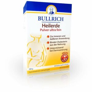 Bullrichs Heilerde Pulver zum Einnehmen und Auftragen 500 G