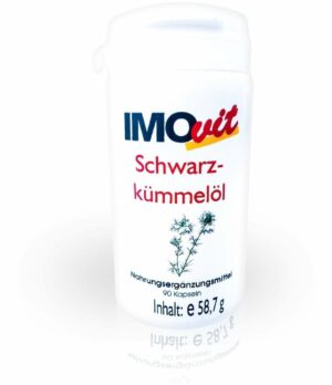 Imovit Schwarzkümmel Öl 500 mg 90 Kapseln