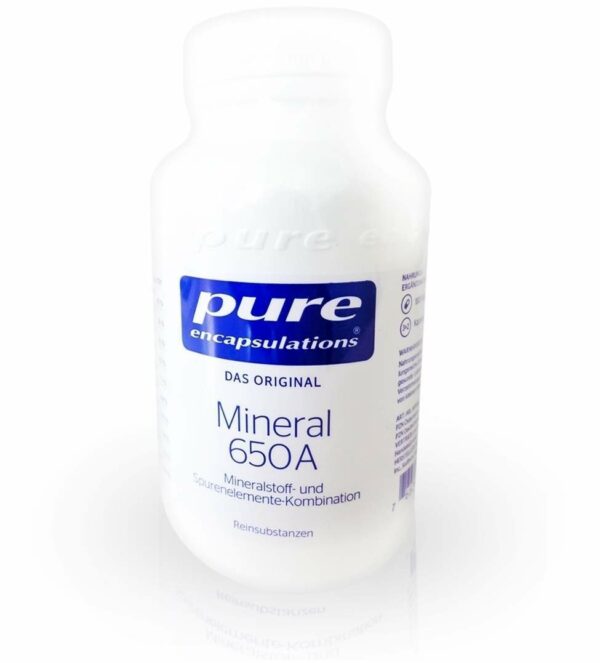 Pure Encapsulations Mineral 650a 180 Kapseln
