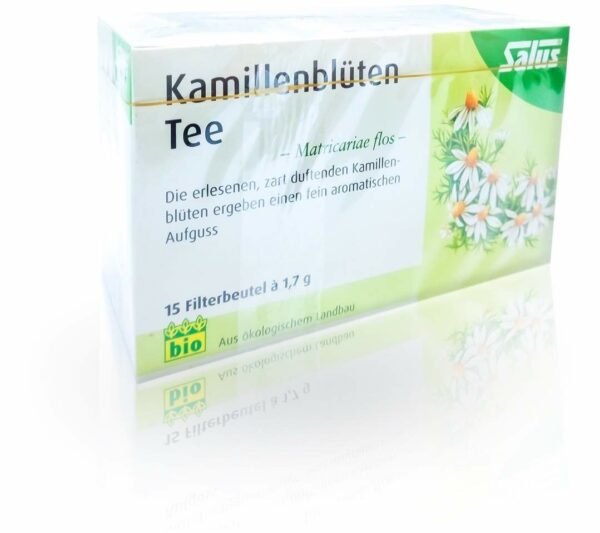 Kamillenblüten Tee Bio Matricariae Fl Salus 15 Filterbeutel