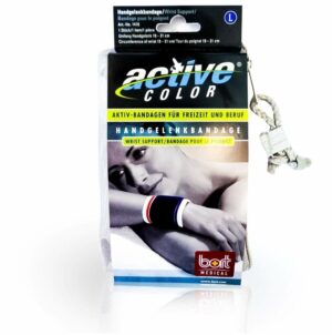 Bort Activecolor Handgelenkbandage Large Blau