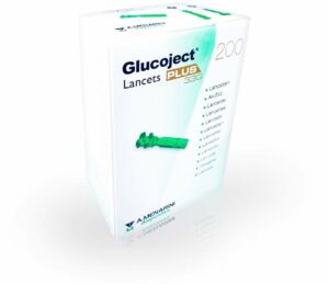 Glucoject Lancets Plus 33 G 200  Lanzetten