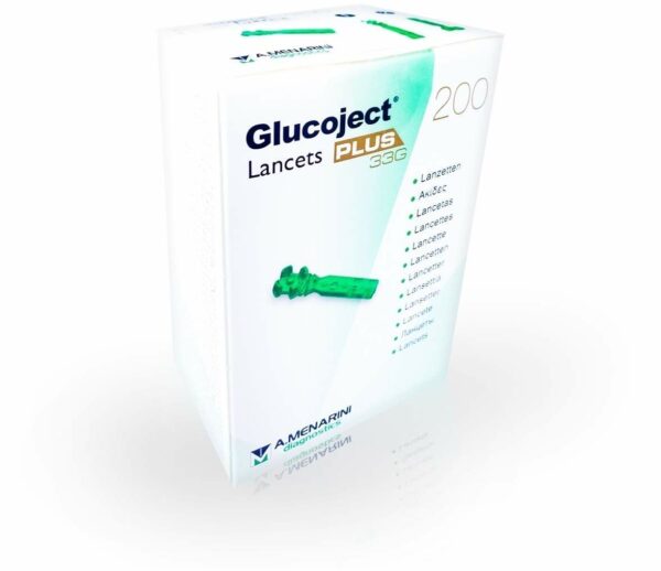 Glucoject Lancets Plus 33 G 200  Lanzetten
