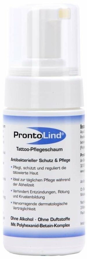 Prontolind Tattoo Pflegeschaum