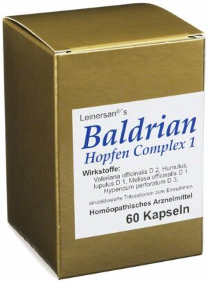 Leinersan Baldrian Hopfen Complex 1 60 Kapseln