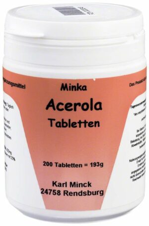 Acerola Vitamin C 200 Tabletten