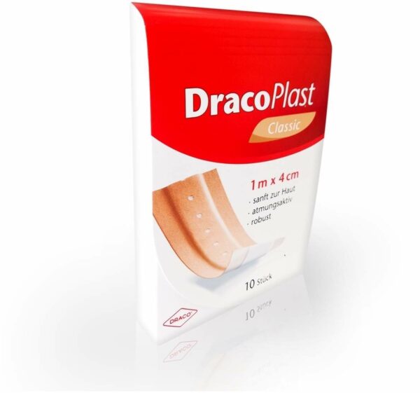 Dracoplast Classic Pflaster 1 M X 4 cm