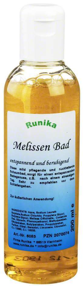 Runika Melissen Bad 200 ml