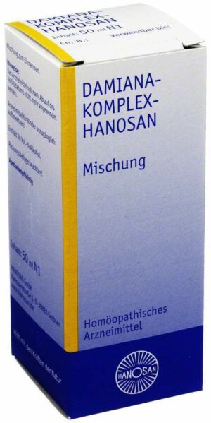 Damiana Komplex Flüssig 50 ml Flüssigkeit