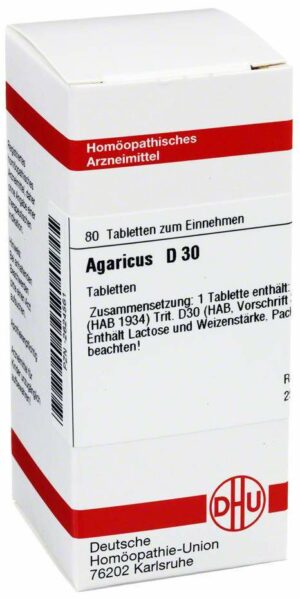 Agaricus D 30 Tabletten