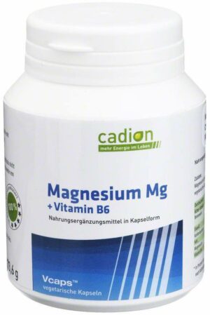 Cadion Magnesium und B6 90 Kapseln