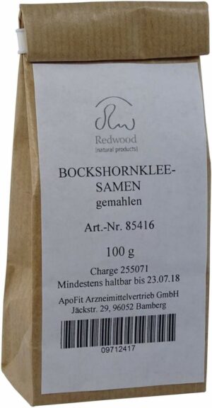 Bockshornkleesamen Gemahlen 100 G