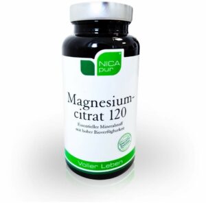 Nicapur Magnesiumcitrat 120 60 Kapseln