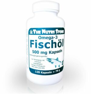 Omega 3 Fischöl 120 Kapseln 500 mg