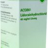 Acoin Lidocainhydrochlorid 40 mg Pro ml 50 ml Lösung