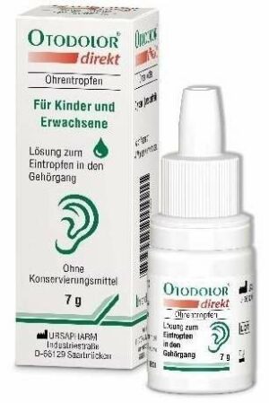 Otodolor direkt Ohrentropfen 7 g