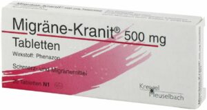 Migräne Kranit 500 mg 20 Tabletten