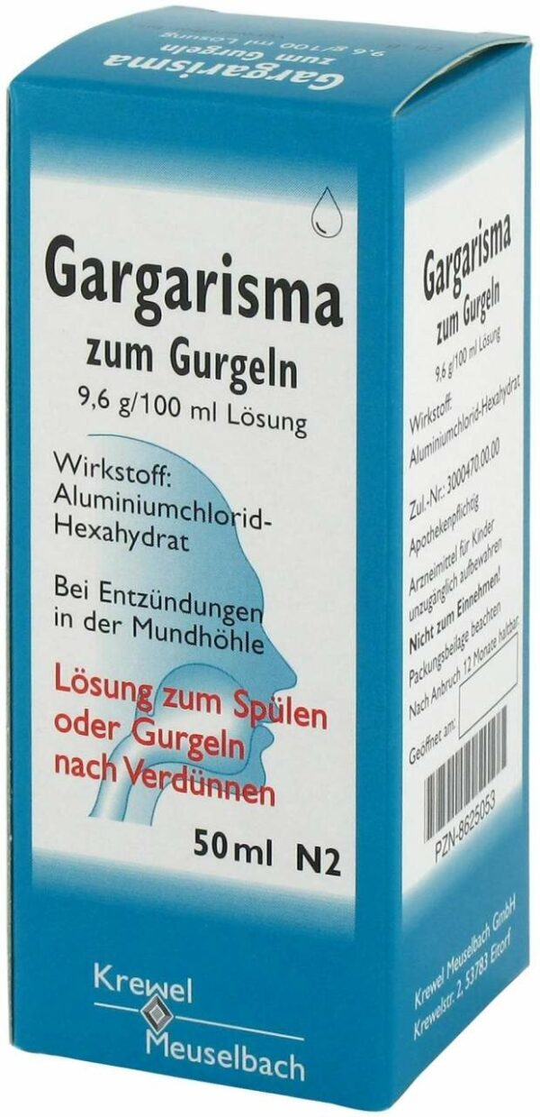 Gargarisma zum Gurgeln 50 ml Liquidum