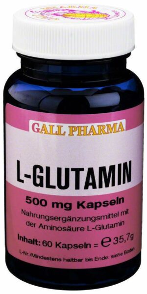 L-Glutamin 500mg Kapseln