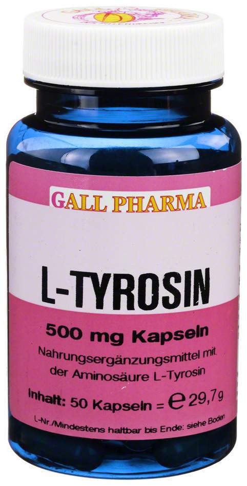 L-Tyrosin 500 mg Kapseln 50 Kapseln