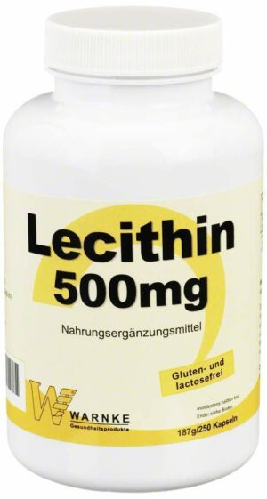 Lecithin 500 mg 250 Kapseln