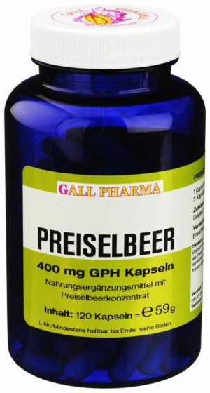 Preiselbeer 400 mg Gph Kapseln